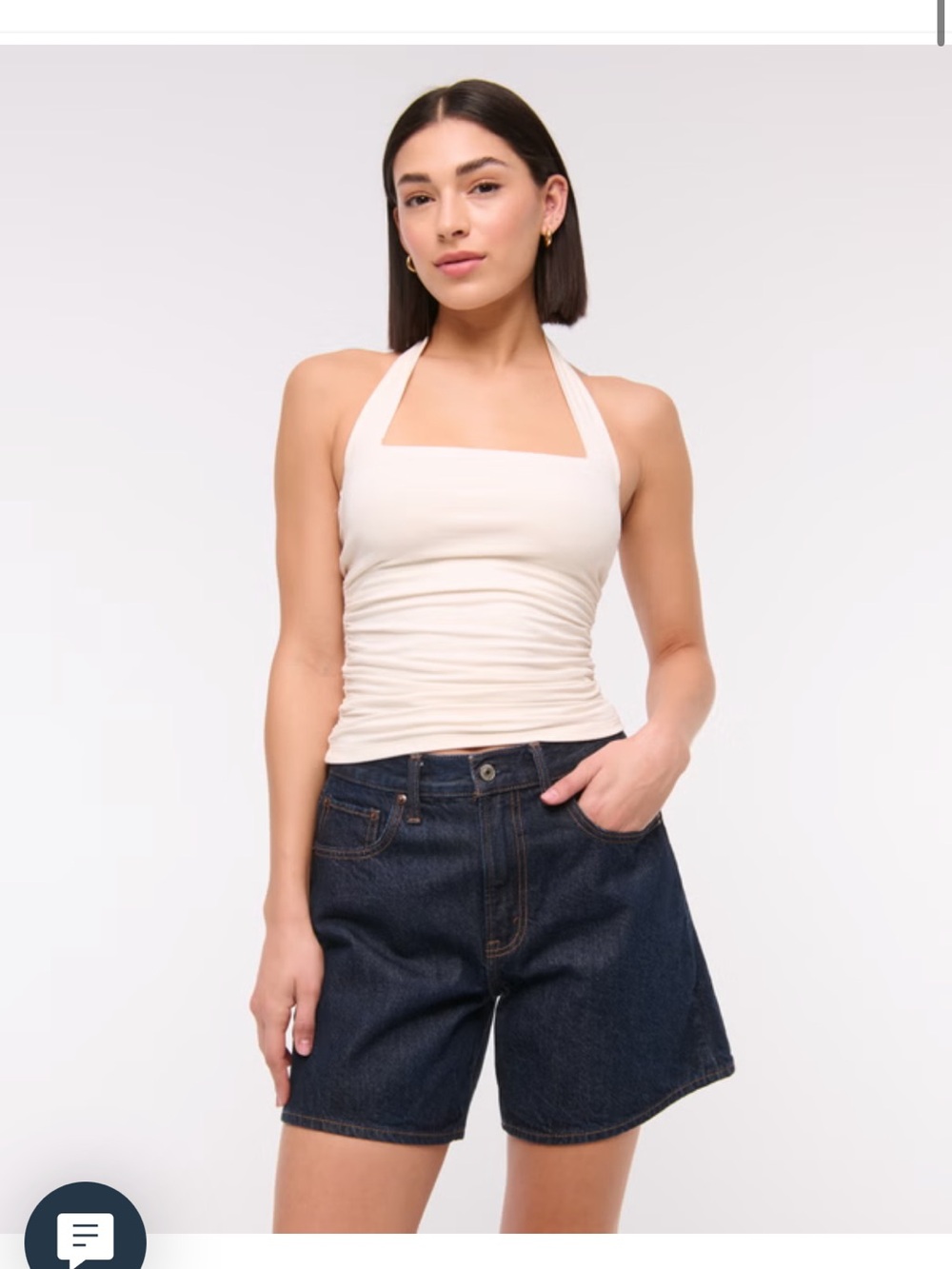 Abercrombie Women's
High Rise Loose Short